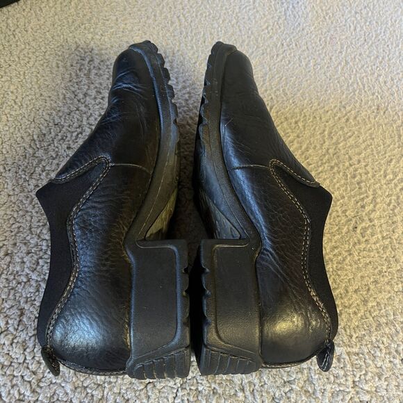 Ariat Clog Loafers Womens 7.5B Leather Slip On Round Toe Black 95901 - Picture 8 of 9